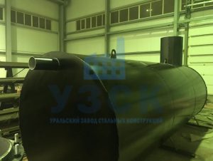 Резервуар горизонтальный стальной наземный в Первоуральске