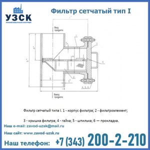 Фильтр сетчатый ФС по Т-ММ-11-2003 в Первоуральске