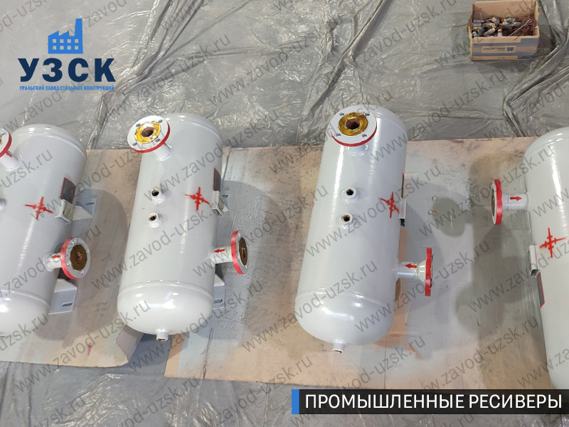 фотография емкостных ресиверов газа Первоуральск