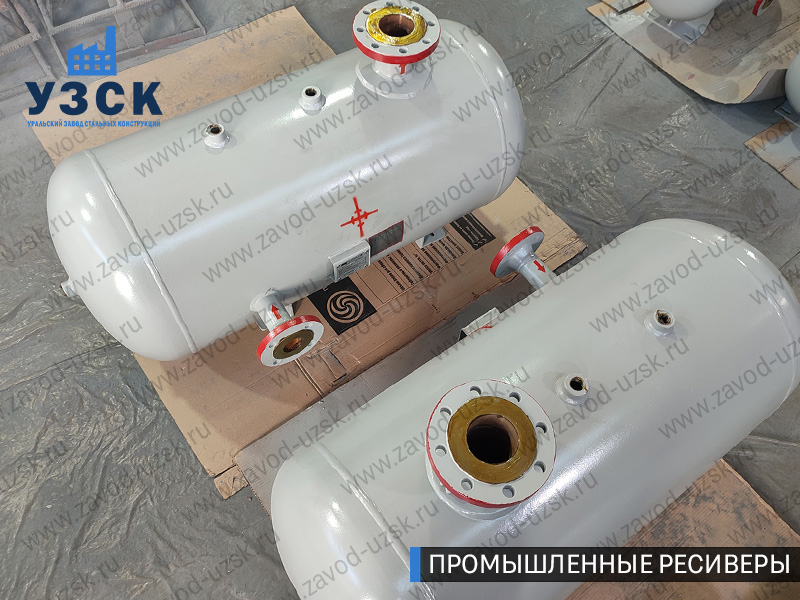 фотография промышленных ресиверовдля газа Первоуральск